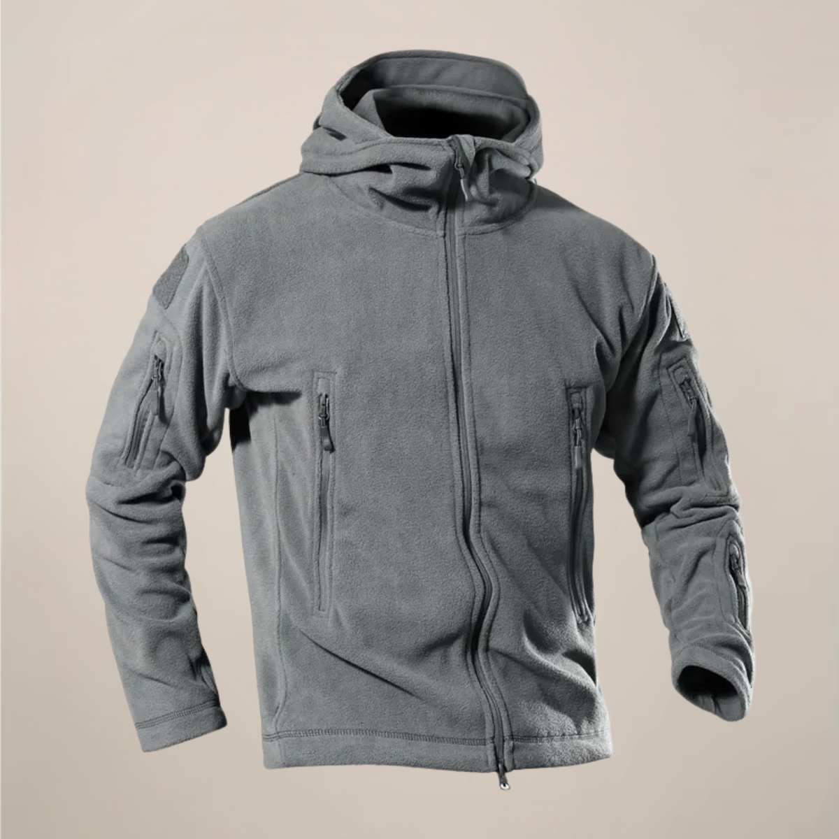 Men’s Water-Resistant Hooded Jacket – Autumn Outerwear