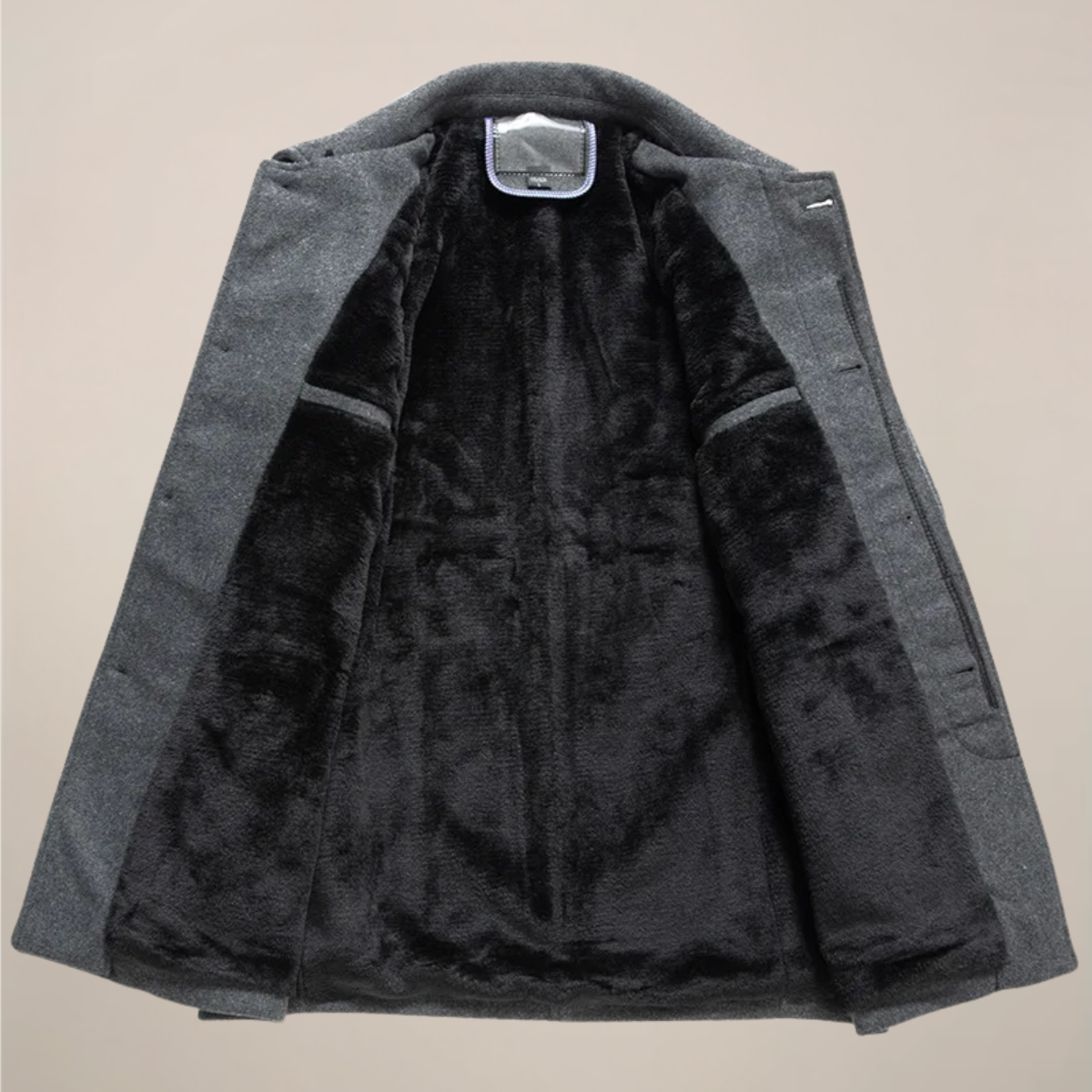 Men’s Button-Up Jacket – Smart Casual Outerwear for Autumn/Winter