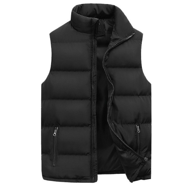 Men’s Padded Gilet with Zip Fastening – Smart Casual Layer