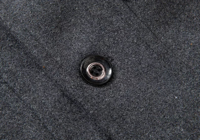 Men’s Tailored Military-Inspired Jacket – Structured Layering Piece